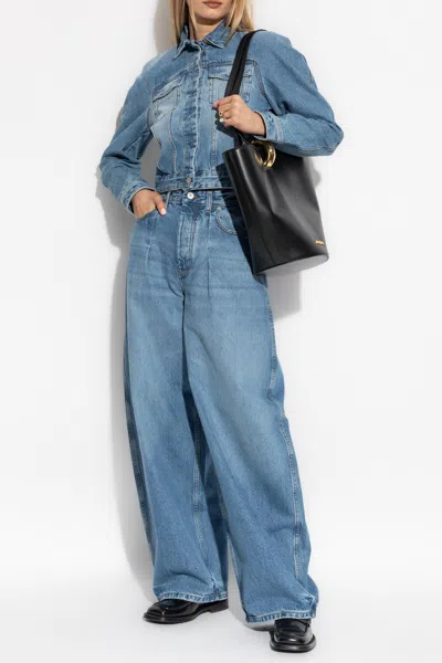 Jacquemus Denim Jacket In Blue