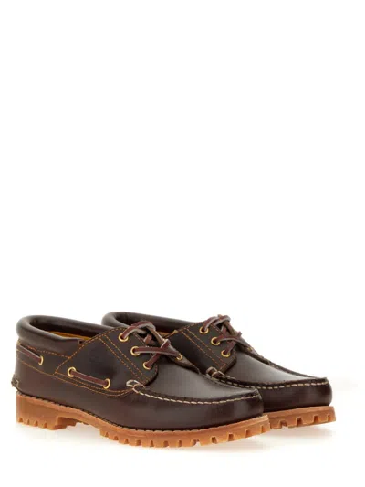 Timberland Noreen Boat Loafers In Brown