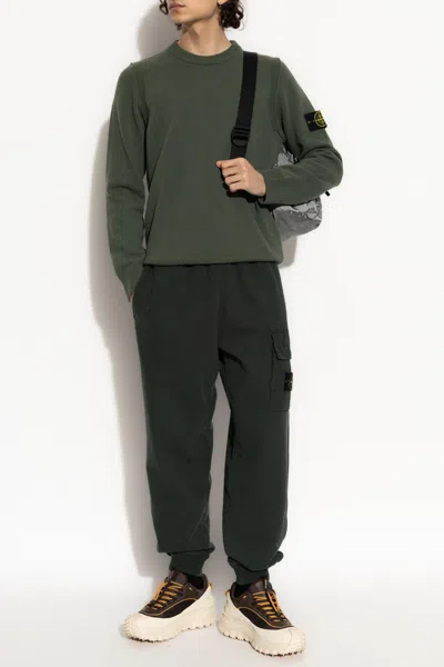 Stone Island Sweaters Military In Green