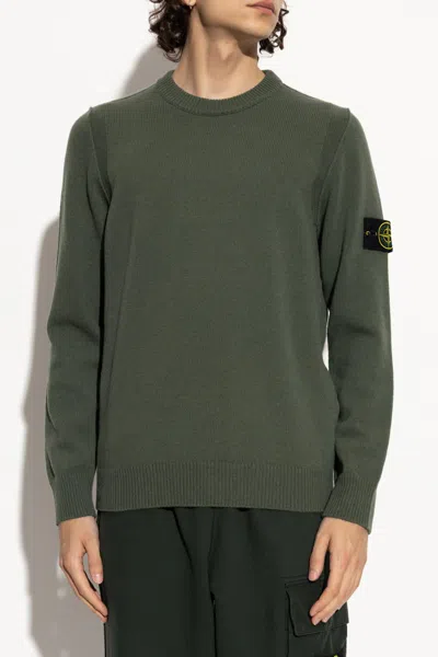 Stone Island Sweaters Military In Green