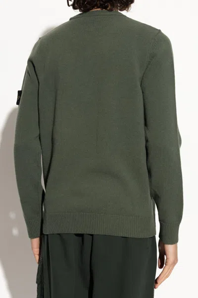 Stone Island Sweaters Military In Green