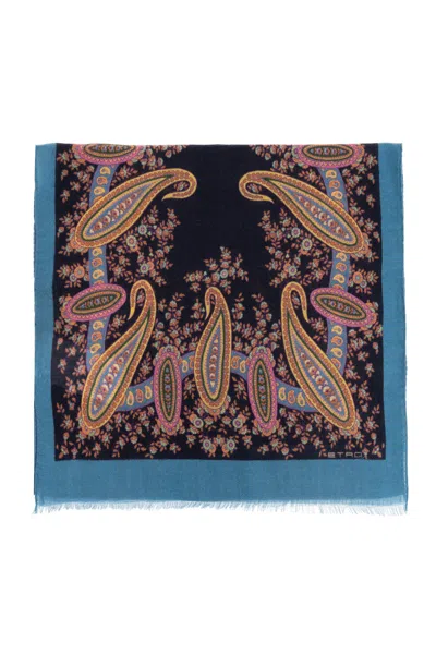 Etro Scarf With Decorative Pattern In Multi