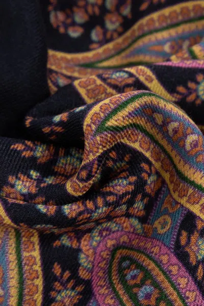 Etro Scarf With Decorative Pattern In Multi