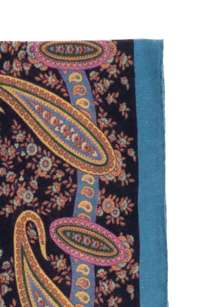 Etro Scarf With Decorative Pattern In Multi