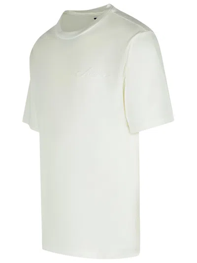 Amiri Graphic Print Back Cotton T-shirt In White
