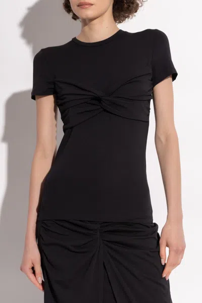 Charlott Single-breasted Flap-pocket Coat In Neutral