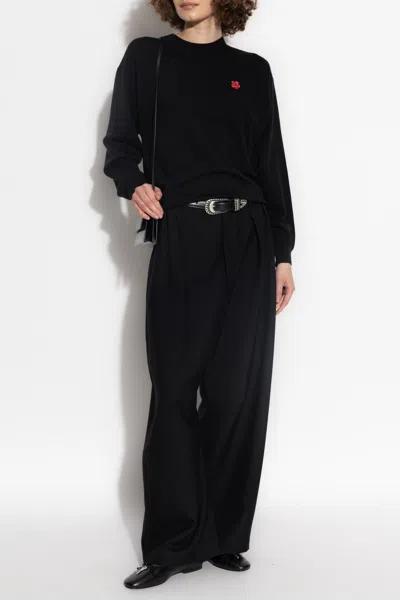 Kenzo Boke Flower Pullover In Black