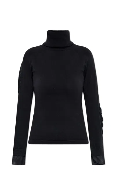 Y-3 Turtleneck Long-sleeve Top In Black