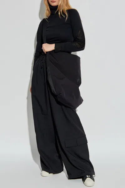 Y-3 Turtleneck Long-sleeve Top In Black