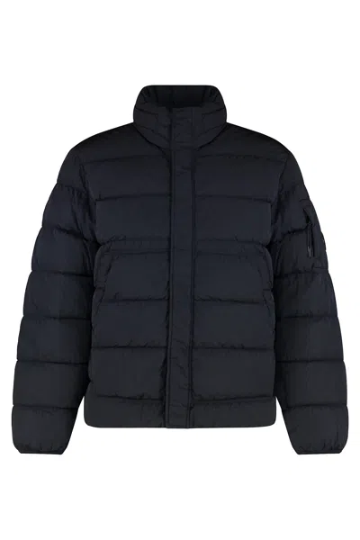 C.p. Company C.p.company Techno-nylon Down Jacket In Blue