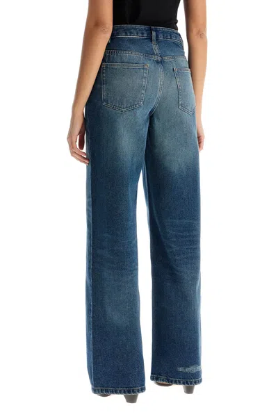 Apc A.p.c. Elisabeth Jeans In Blue