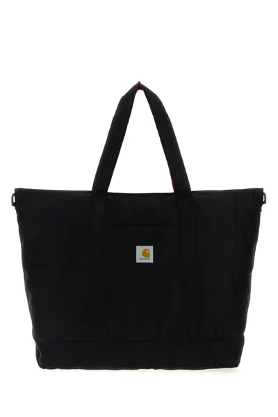 Carhartt Wip Black Canvas Alumni Tote Bag