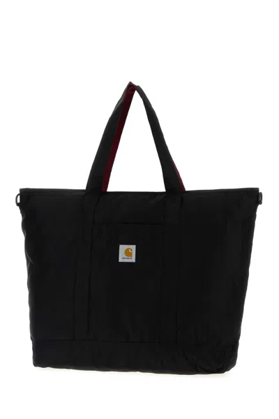 Carhartt Wip Black Canvas Alumni Tote Bag