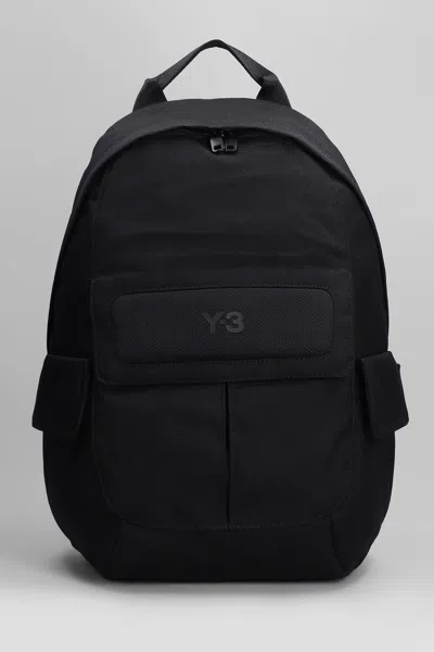 Y-3 Flap Pocket Magnetic Backpack In Black