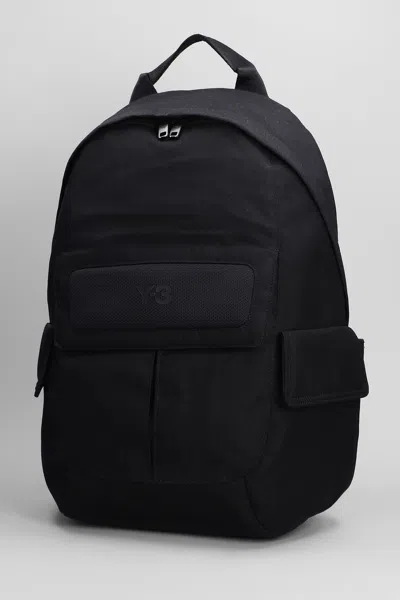 Y-3 Flap Pocket Magnetic Backpack In Black