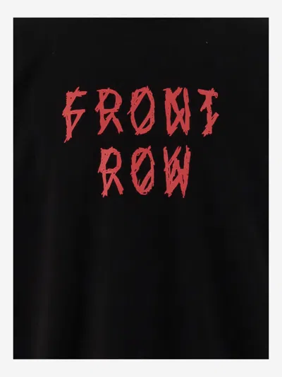 44 Label Group Drip Front Row T-shirt In Black