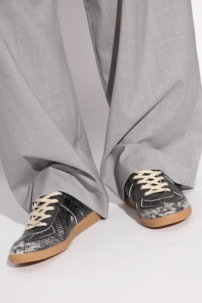 Maison Margiela Replica Sneakers In Black