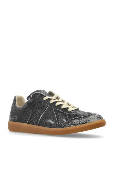 Maison Margiela Replica Sneakers In Black