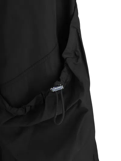 Attico Nylon Long Pant In Black