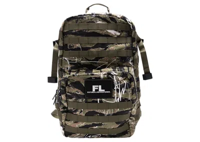 Pre-owned Futura Laboratories Men's  Tiger Stripe Backpack In Camo In Multi