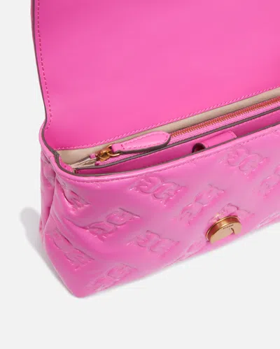 Pinko Mini Love Bag Puff Crossbody Bag In Branded Nappa Leather