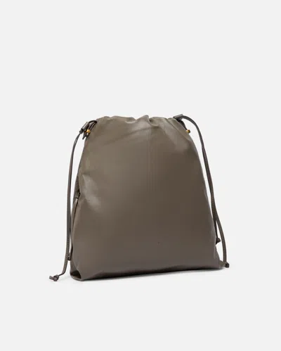 Pinko Vertical Medium Leather Slouchy Bag