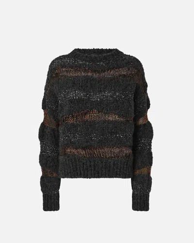 Pinko Crew Neck Knitted Long Sleeves Sweater