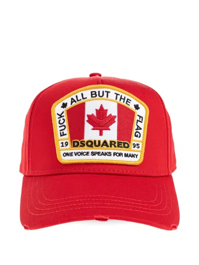 FLAG-PATCH BASEBALL CAP