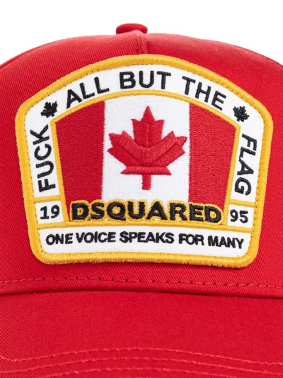 FLAG-PATCH BASEBALL CAP