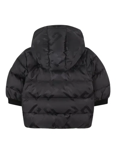 Givenchy Logo-print Quilted Puffer Jacket In Black