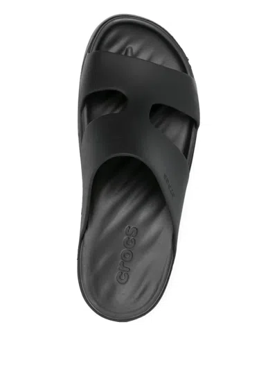 Crocs Getaway Platform H-strap Sandals In Black