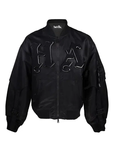 贴花缀饰飞行员夹克