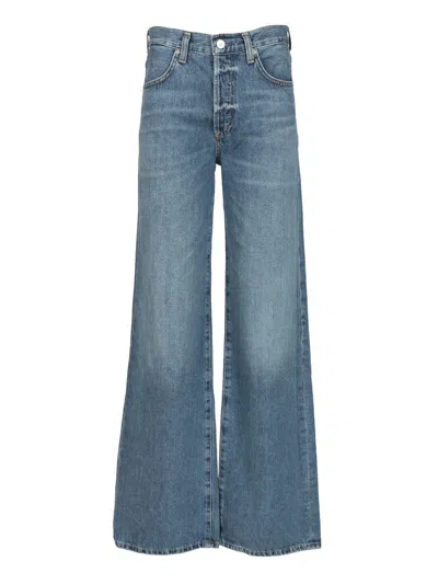 Citizen Of Humanity Citizens Of Humanity Blue Washed Straight Jeans