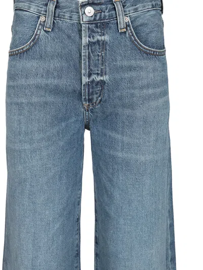 Citizen Of Humanity Citizens Of Humanity Blue Washed Straight Jeans