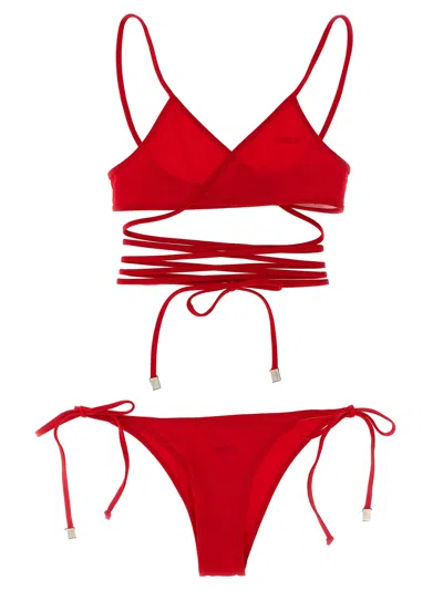 Attico Estate Meravigliosa Bikini In Red