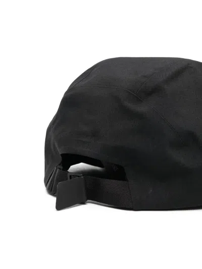 Arc'teryx Black Plain Baseball Cap In Black