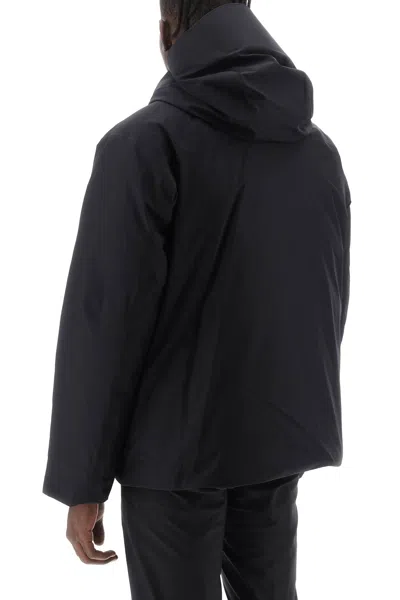 Arc'teryx Sorin Down Jacket In Gore-tex In Black