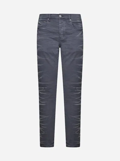 Purple Brand Denim Skinny Jeans In Blue