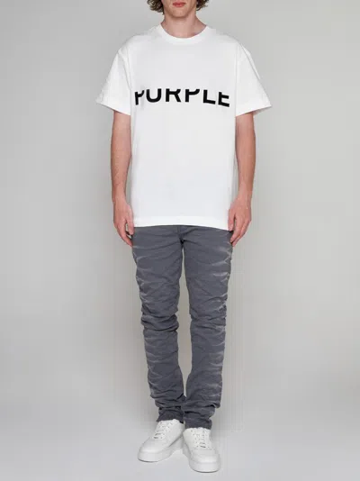 Purple Brand Denim Skinny Jeans In Blue