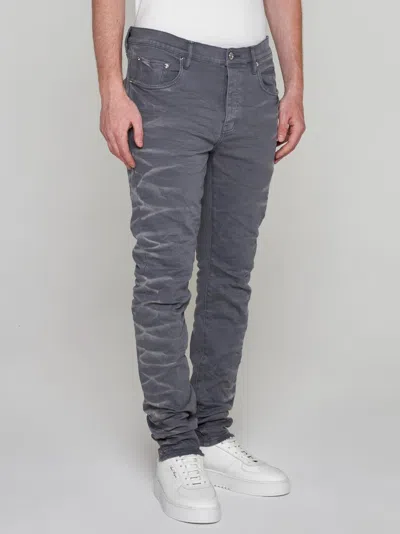 Purple Brand Denim Skinny Jeans In Blue