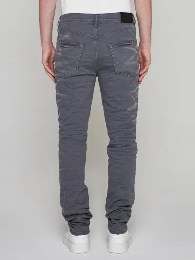 Purple Brand Denim Skinny Jeans In Blue