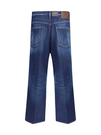 Dsquared2 Slim-fit Denim Jeans With Classic Five-pocket Design In Blue