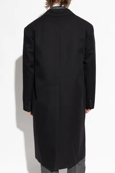 Dsquared2 Evening Double Breast Coat In Black