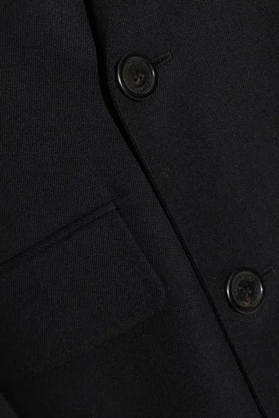 Dsquared2 Evening Double Breast Coat In Black