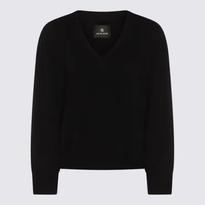 Anine Bing Sweaters Blacks And Greys In Black