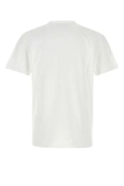 Dsquared2 White Crewneck T-shirt With Logo Lettering On The Front