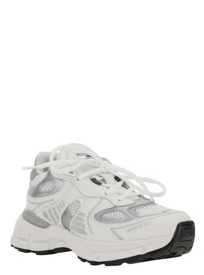 Axel Arigato Ghost Runner Sneakers In White