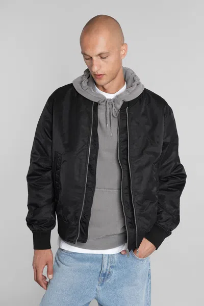 Axel Arigato Hooded Cotton Sweater Pouch Pocket In Gold