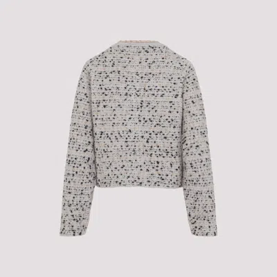 Fabiana Filippi Tailored Textured Jacket In Gray