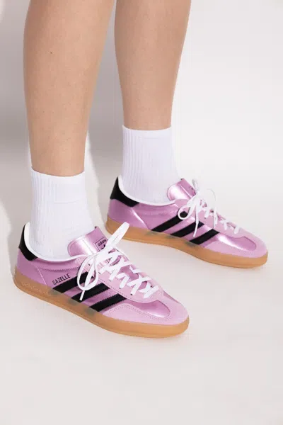 Adidas Originals Gazelle Indoor Sneakers In Purple